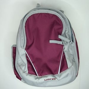 Lands' End Burgundy/Plum  Lunch Bag